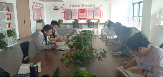 公司团委组织学习党的二十届四中全会精神