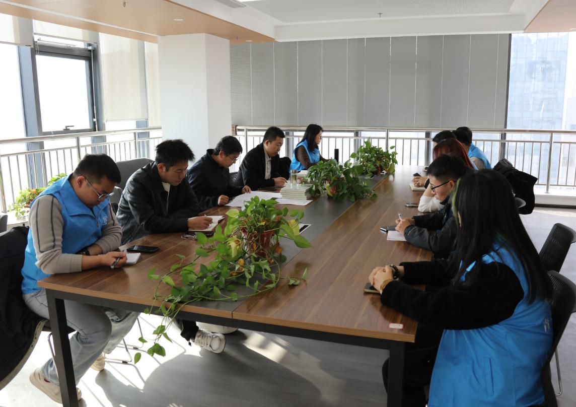 电勘院团委组织召开公司“青年志愿者平台” 志愿者座谈会